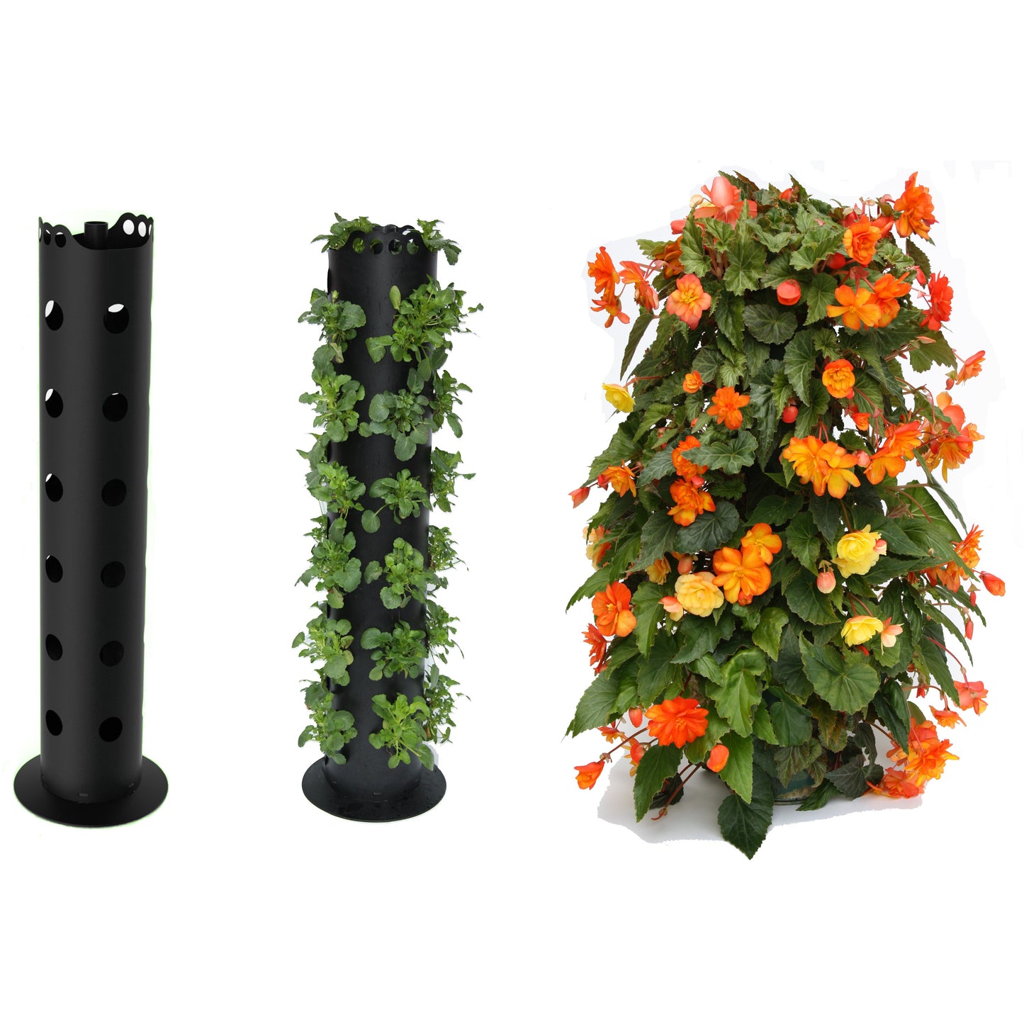 FLOWER TOWER VERTICAL PLANTER FLOOR STANDING