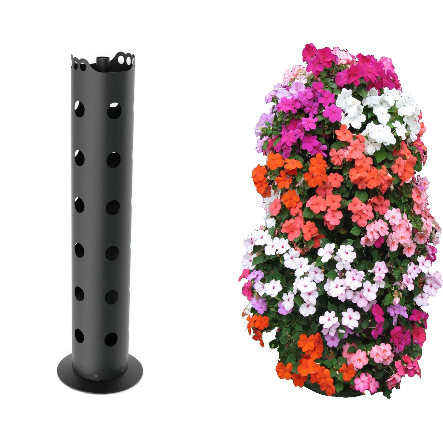 FLOWER TOWER VERTICAL PLANTER FLOOR STANDING